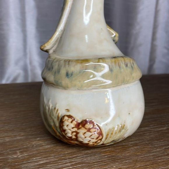 Ceramic Glazed Snowman with Scarf - Picture 7 of 8